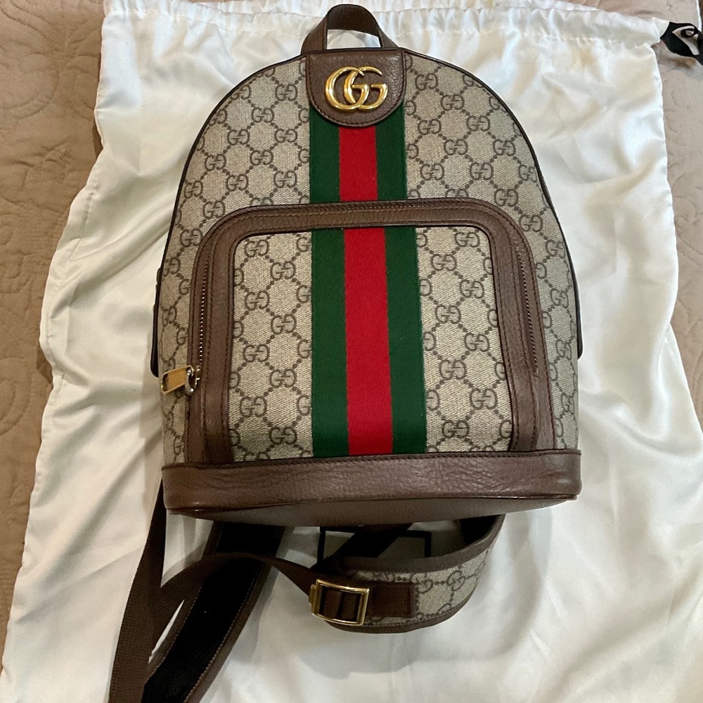 Authentic Gucci Ophidia GG Small Backpack